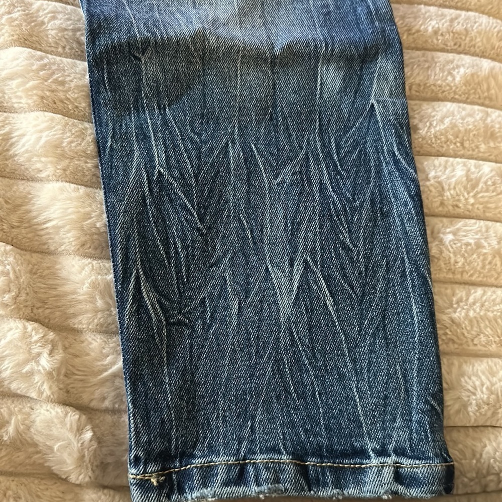 7/27 relaxed fit Kancan non-distressed jeans - Picture 6 of 10